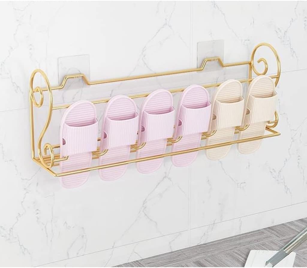 Shoe Bench Shoe Rack, Free Standing Shoe Racks Shoe Closet Wrought Iron Shoe Rack, 2 Tier Wall Mount Shoe Rack, Space Saving, Small Shoe Storage Organizing Rack Shoe Rack (Color : A)