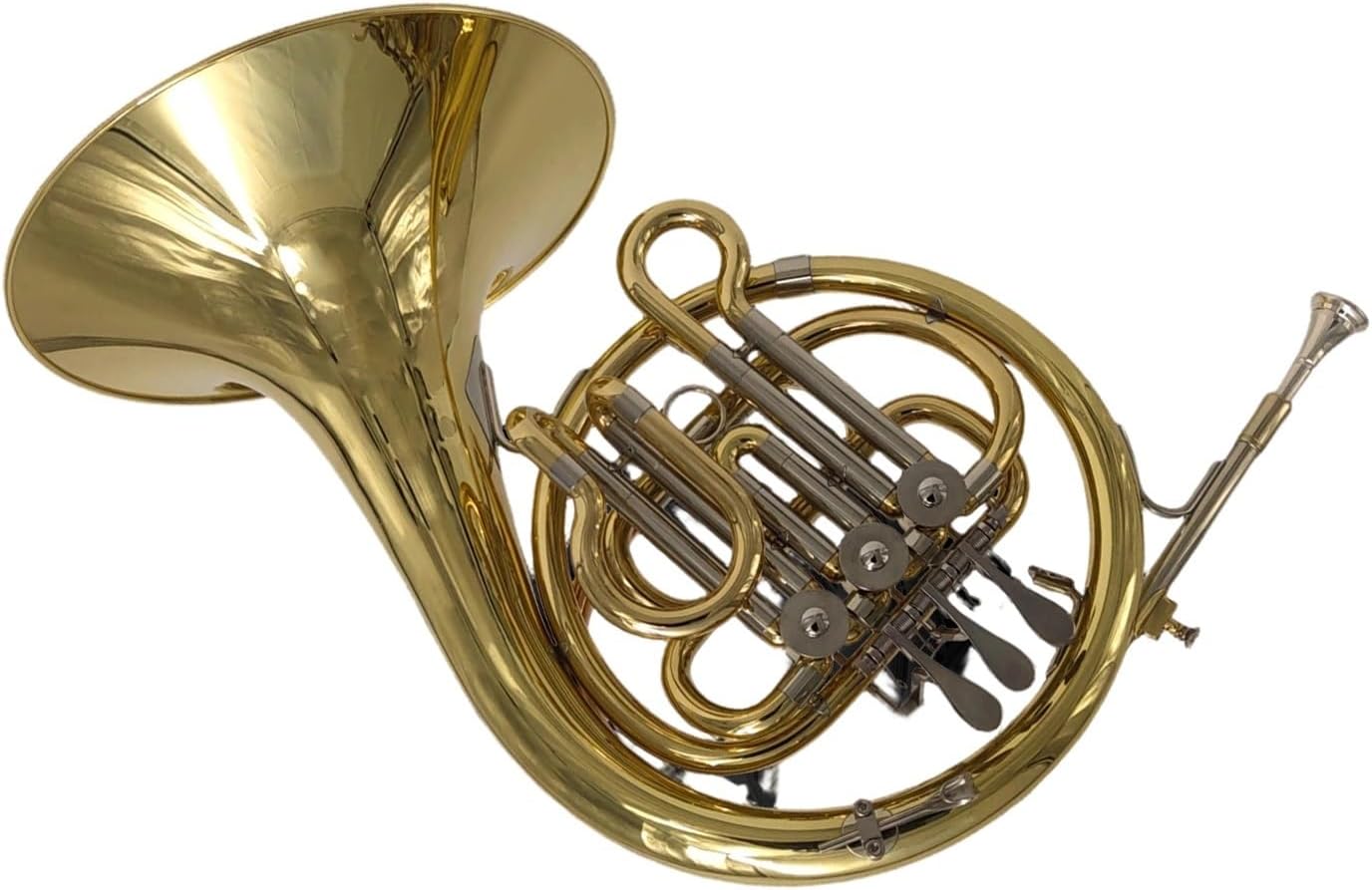4 Key French Horn Brass French Horn Single Row Double Beginner Professional Performance Adult Four Keys(1)