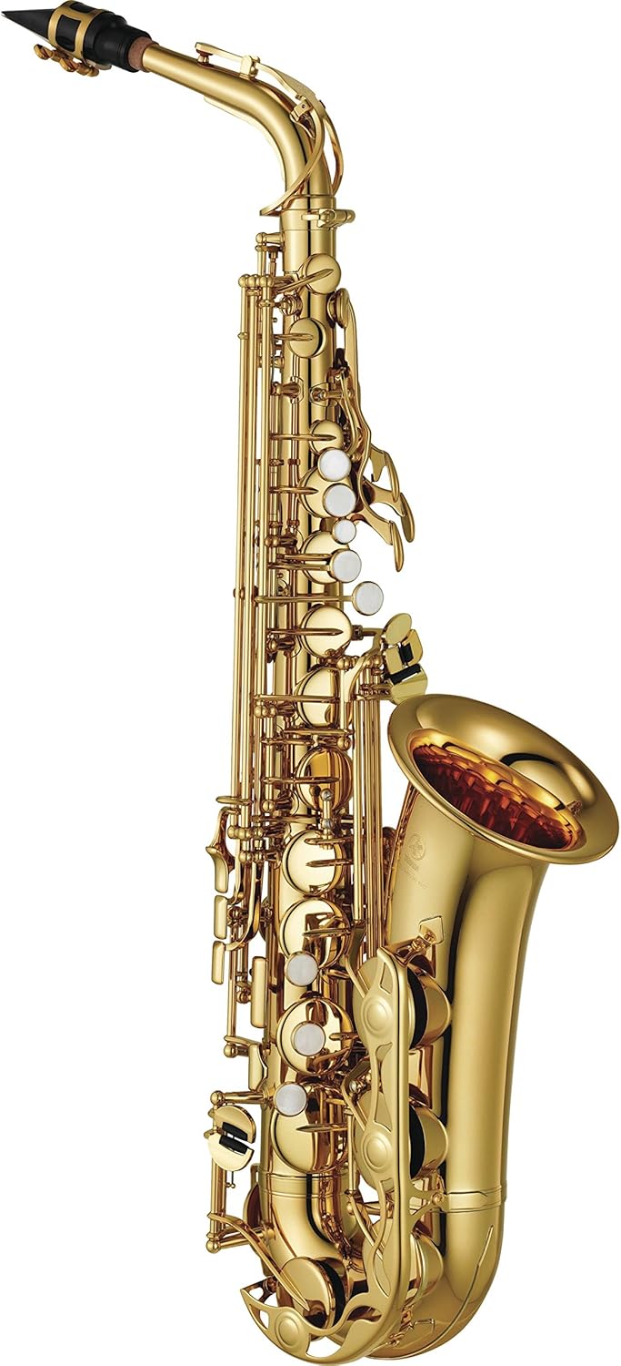 YAMAHA YAS-280 Saxophones Student Alto Saxophones, Eb, Gold Lacquer