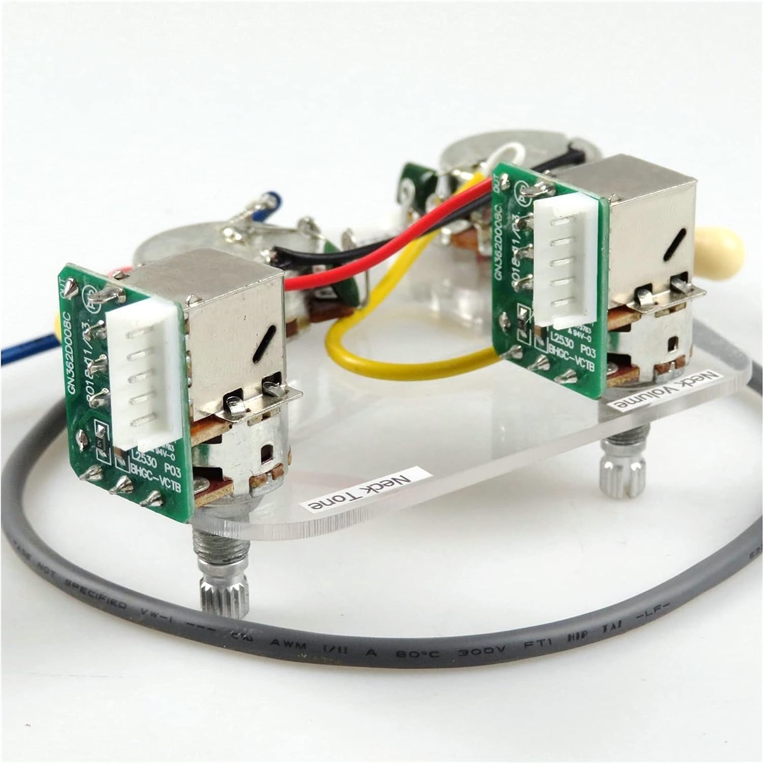 Electric Guitar Pickups 1 Set Electric Guitar Pickups PRO Humbucker Alnico 5 Guitar Pickups Guitar Wiring for Gibson Guitar Guitar Pickup Set (Color : Zebra YE Frame)