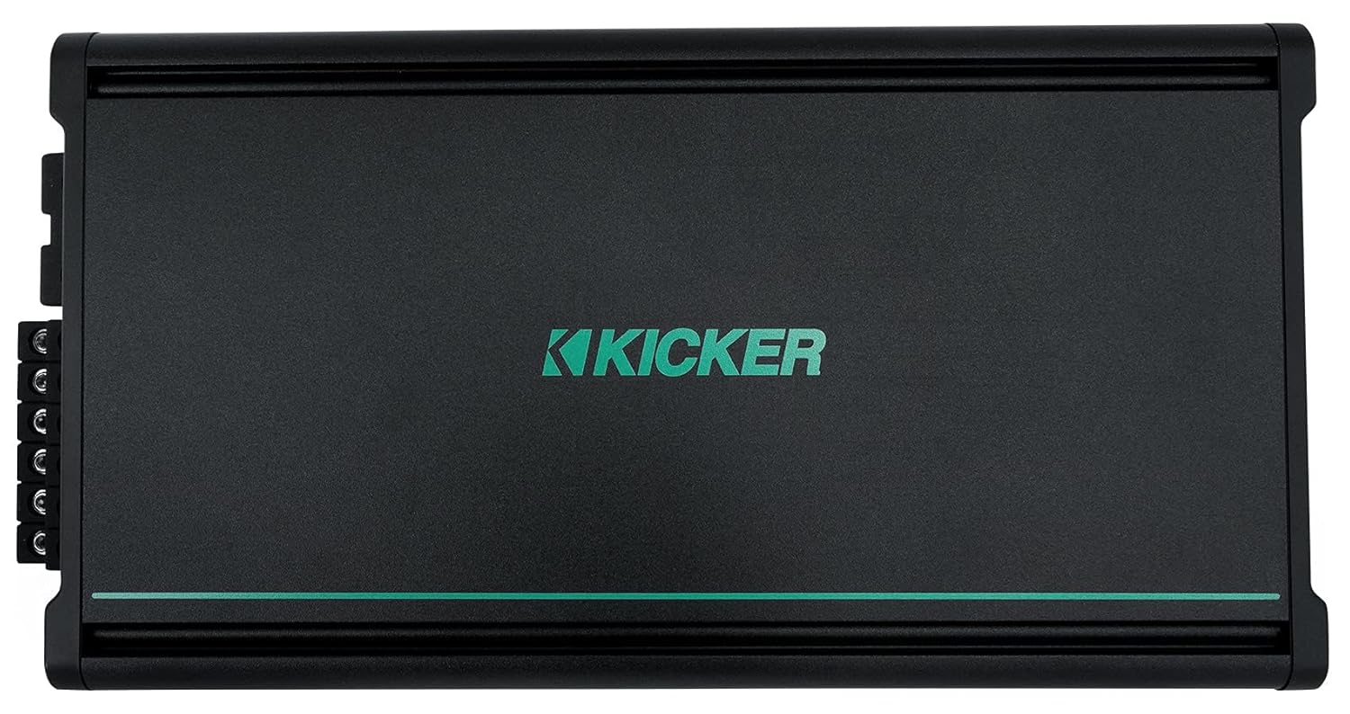 KICKER 48KMA6006 600 Watt 6-Channel Marine Amplifier Boat Amp KMA600.6