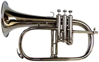 CHRISTMAS GIFT SHREYAS FLUGELHORN CHROME BB PITCH W HARDCASE MP FLUGLEHORN