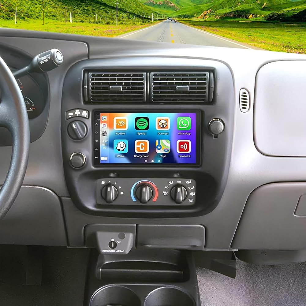 Android 13 Double Din Car Stereo Radio for 1998–2006 Ford Ranger 7