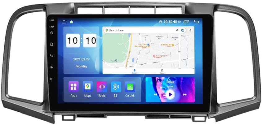 Android Car Stereo for Toyota Venza 2008-2016,9 inch IPS Touchscreen with Upgrade Wireless CarPlay & Android Auto,WiFi/GPS,Support SWC and Subwoofer,8-Core 8G+256G