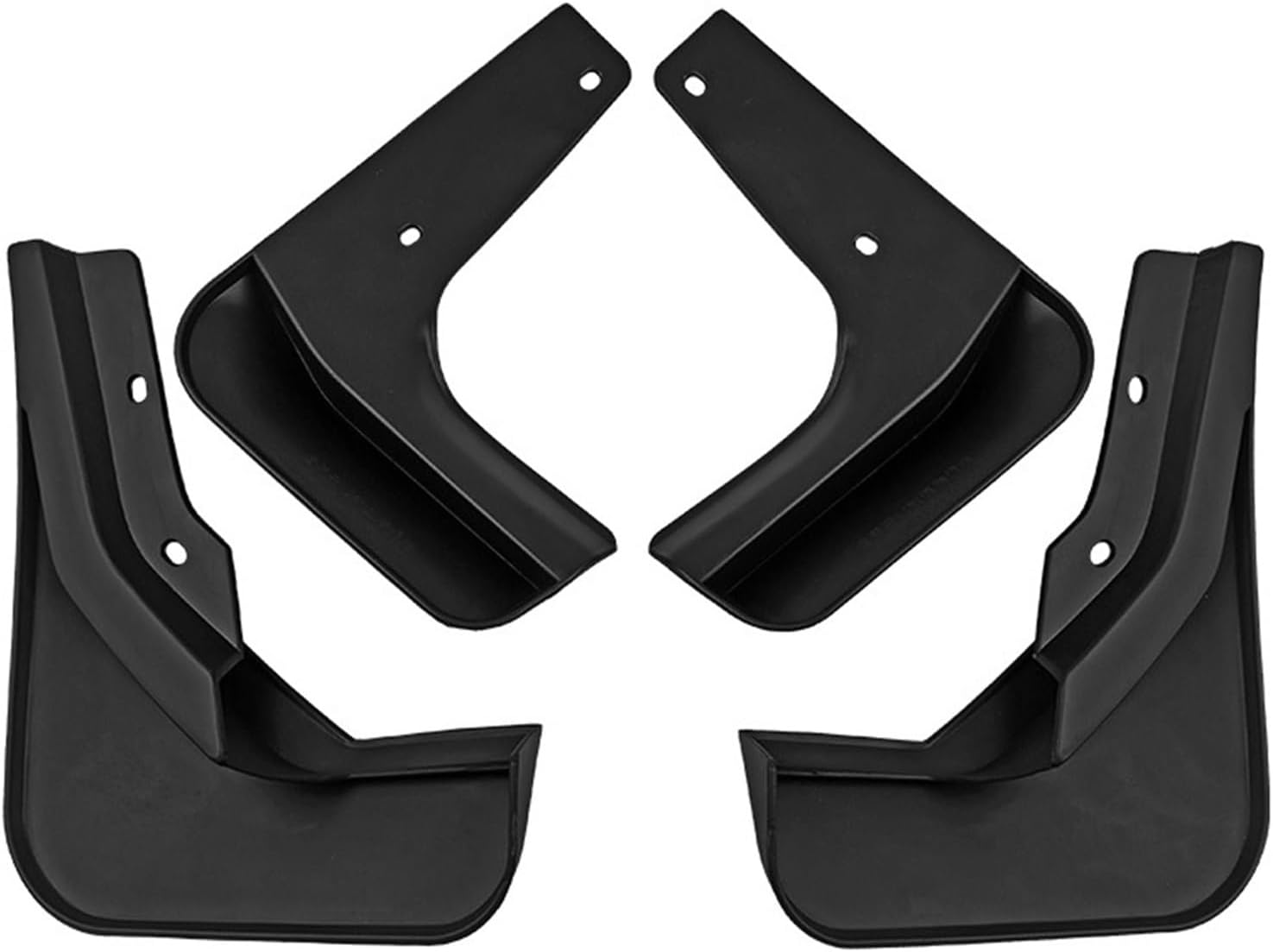 Front Rear Compatible with VW Jetta 2015-2018 MK6 Car Fender Mudguard Mud Flaps Guard Splash Flap Car Accessories 4pcs