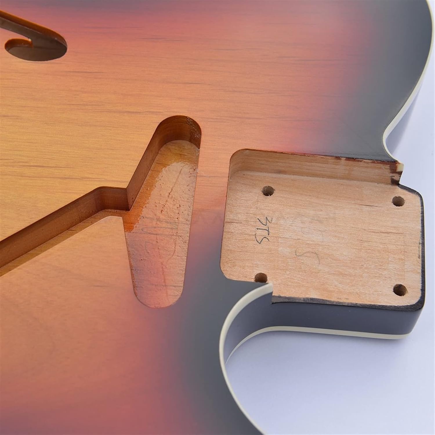 TSTS Full Nitro Alder Wood Guitar Body for TL Guitar Body Replacement for Electric Guitar Guitar DIY Accessory