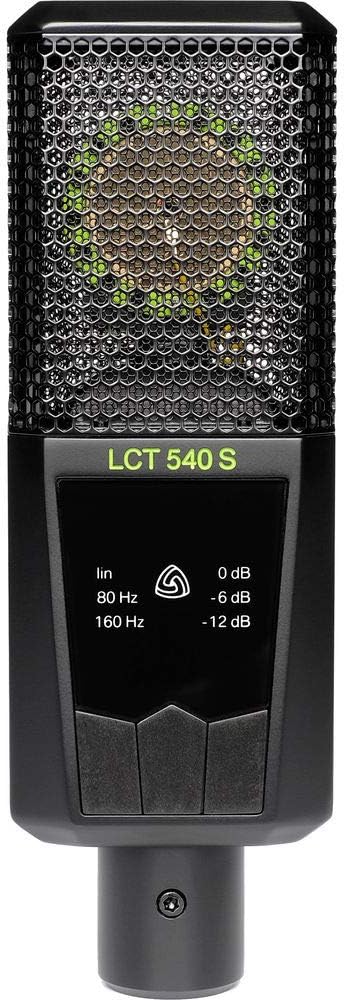 Lewitt LCT 540 Subzero Cardioid Condenser Microphone with Polsen HPC-A30 Studio Headphones & Pop Filter Bundle