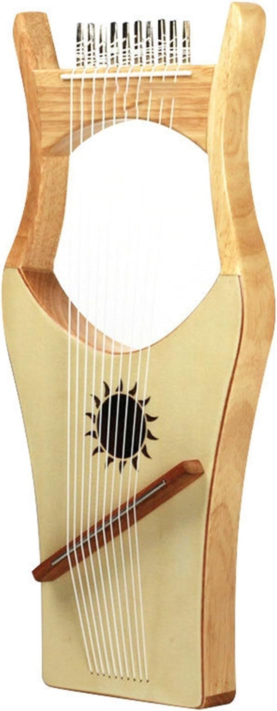 Lyre Harp Set Harp Ten Strings Niche String Instruments Mahogany Material