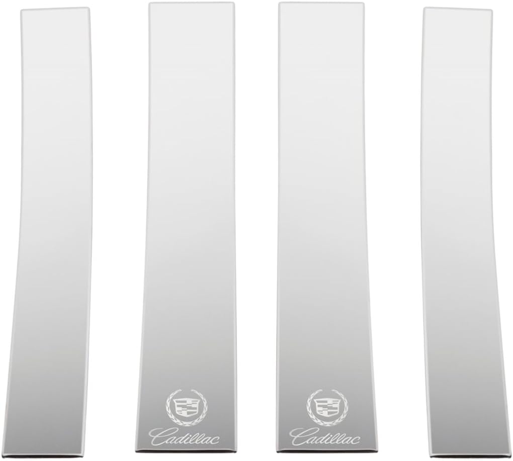Putco 402610GM Stainless Steel Pillar Trim for Cadillac Escalade - 4 Piece