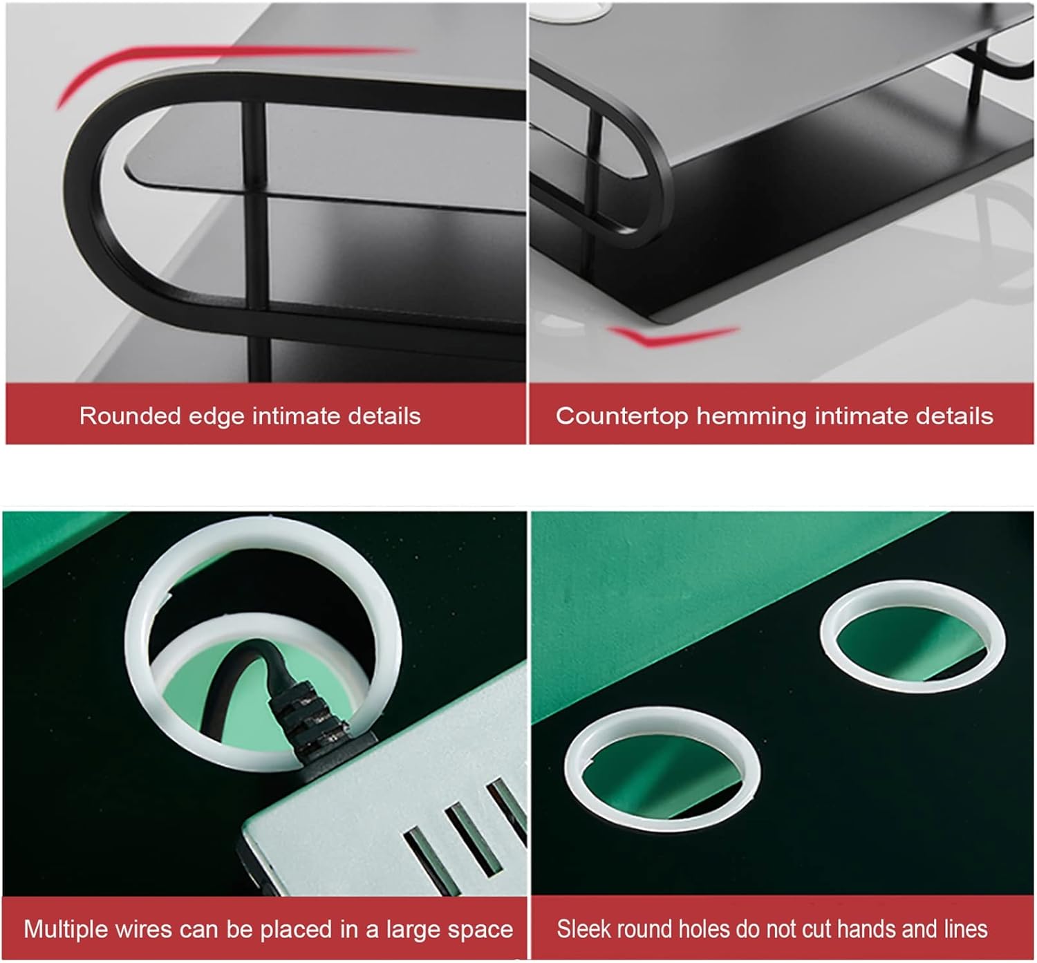 Multifunctional Floating TV Shelf, Wall Mount WiFi Router Stand, Small Projector Shelf, Electronic Equipment Stand (Size : 28.1 * 21 * 14.5cm)