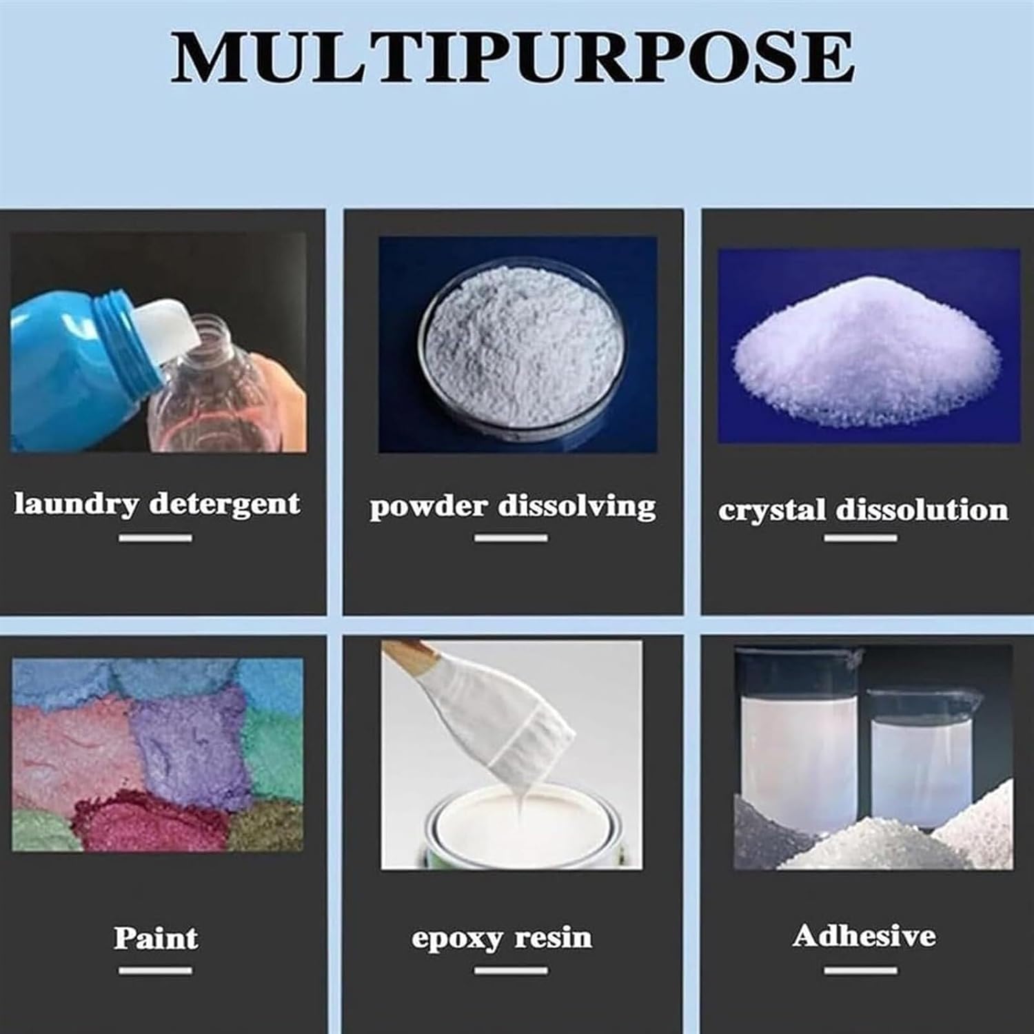 Electric IBC Bucket Mixer, Electric Tank Mixer Machine, 980W 0-3000 Free Speed Adjustment, Motor Noise is As Low As 45 Decibels, for Ink Dissolver Agitator,Packageb(Packageb)