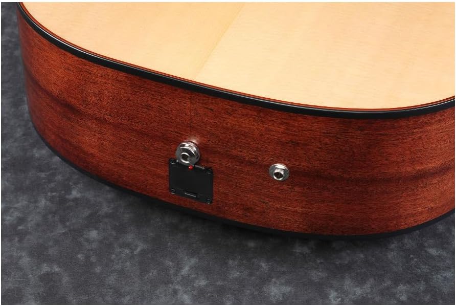 Ibanez AAD300CE 6-String Advanced Acoustic Guitar (Natural Low Gloss)