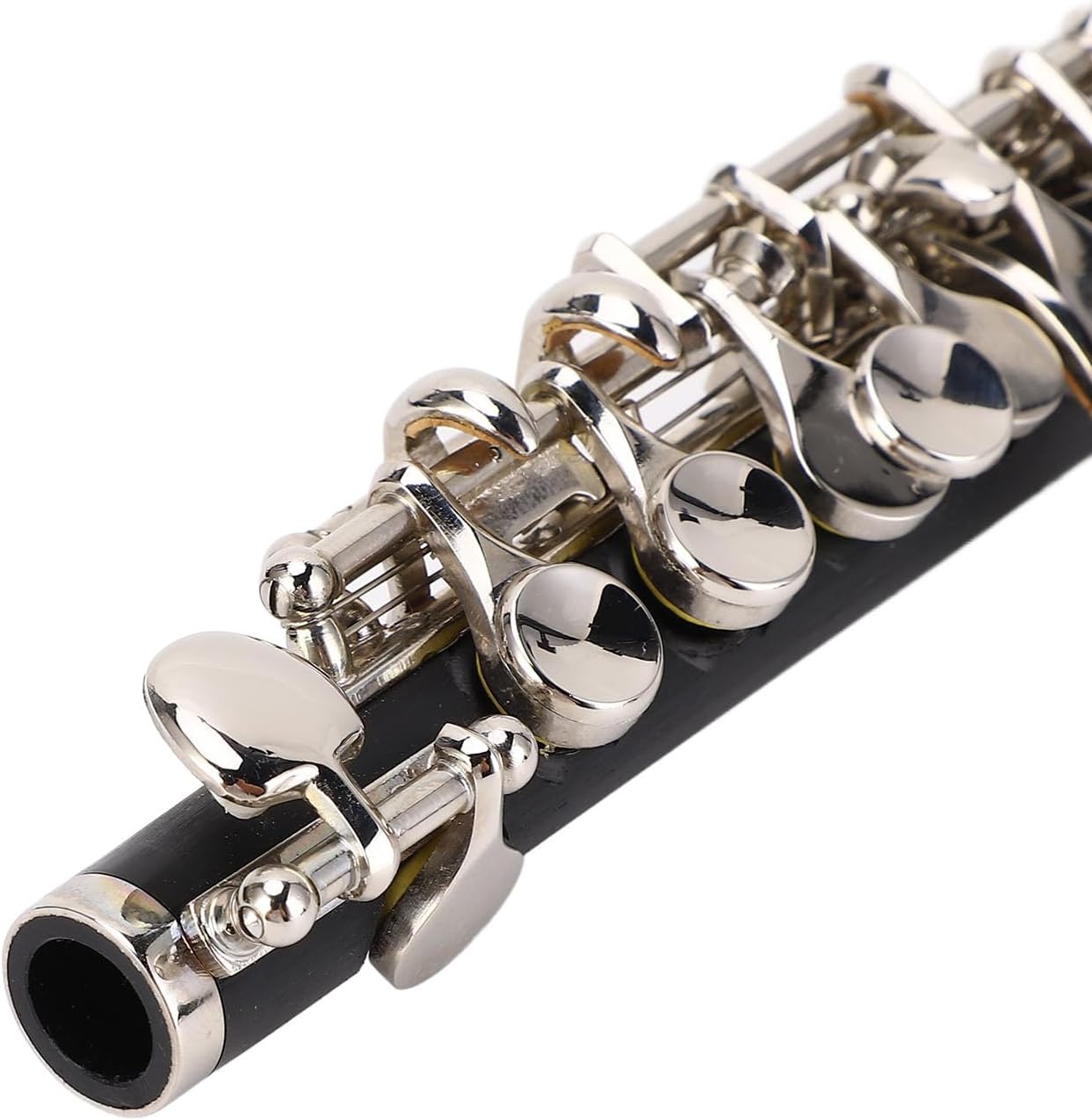 Aramox C Piccolo Flute Instrument with CNC Processed Bladder Holes, Easy to Play for Beginners, Suitable for the Note Test, Musical Initiation