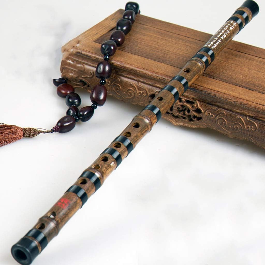 Flute Bamboo Flute Professional Transverse Bamboo Bass Flutes Woodwind Musical Instruments Bamboo Flute C Flute Musical Instrument (Color : C)