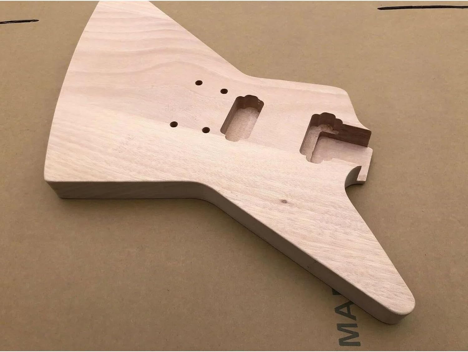 Guitar Body Guitar Replacement Parts 1Set Guitar Kit Guitar Neck 22fret Guitar Body Dot Inlay Set In Heel