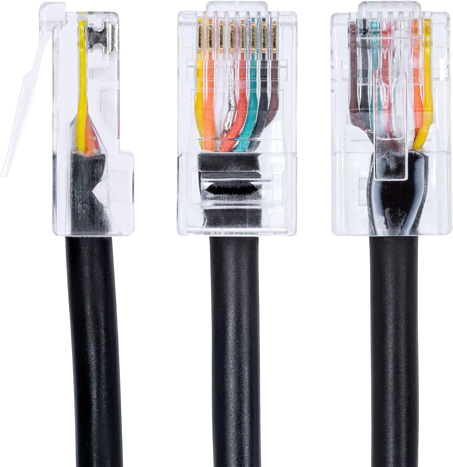 Arrowmax 10 Pack CABLE-AMM300-K30-8PIN Replacement Microphone Compatible with Kenwood KMC-30 TM-261A TM-271A TM-461A TM-471A RJ45 8 Pin