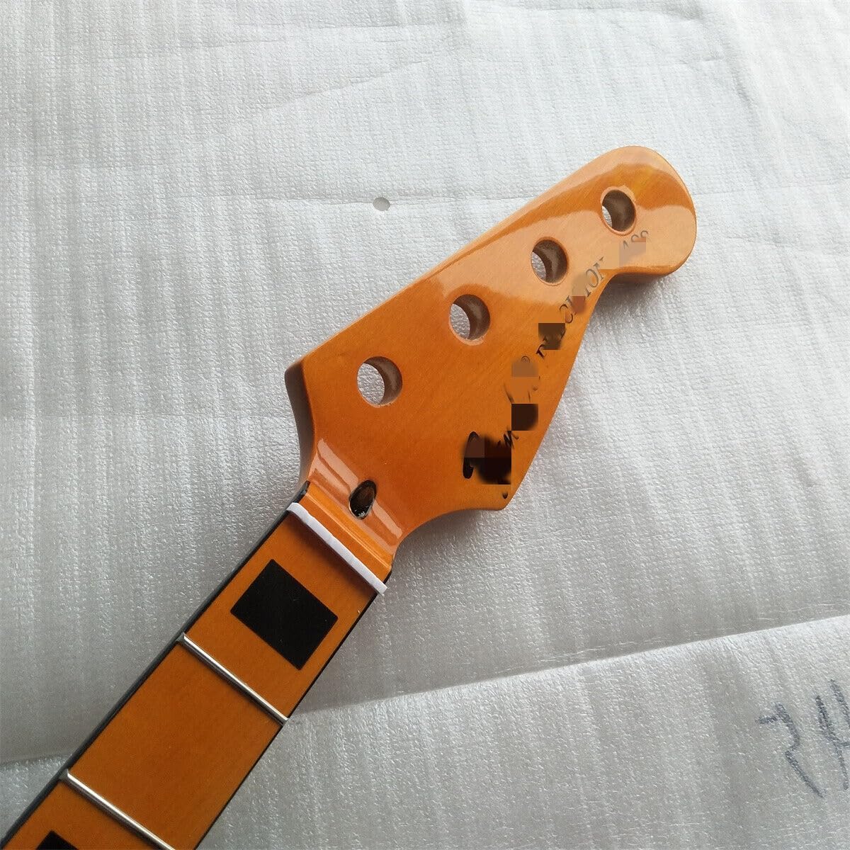 34 Inch P Bass Guitar Neck Maple 4 String 20 Fret Maple Fingerboard Yellow