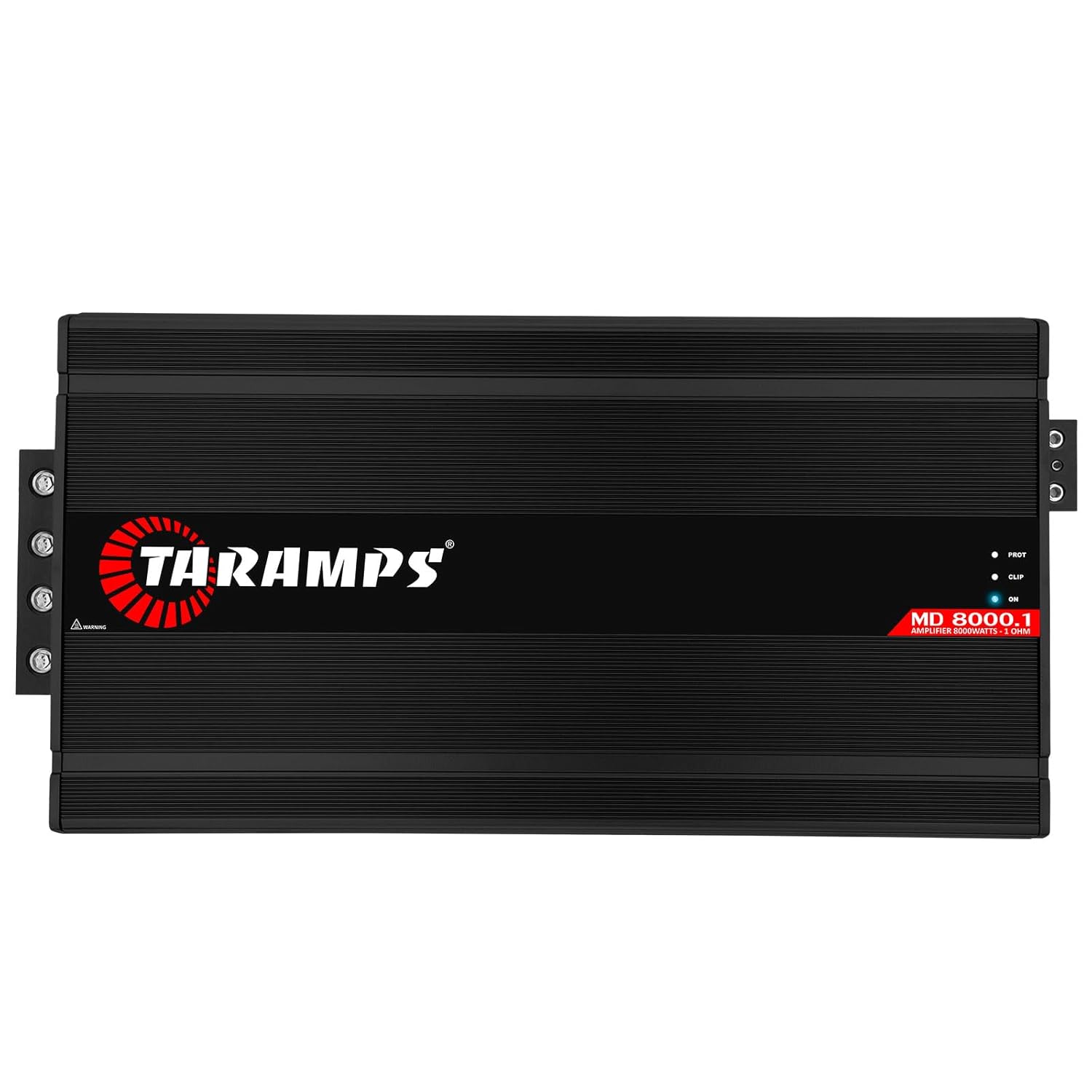 Taramps MD 8000.1 1 Ohm Black 1 Channel 8000 Watts RMS MAX Full Range Car Audio Monoblock LED Monitor Indicator Class D Amplifier Crossover, MD 8k