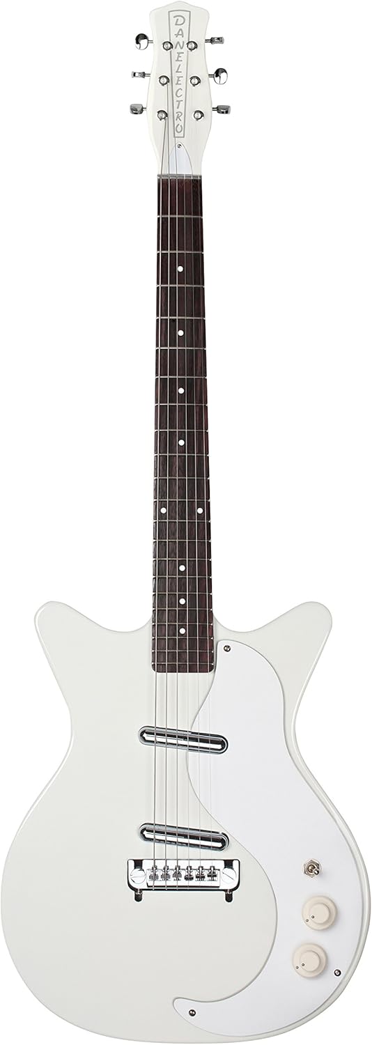 Danelectro '59M NOS Electric Guitar (White)