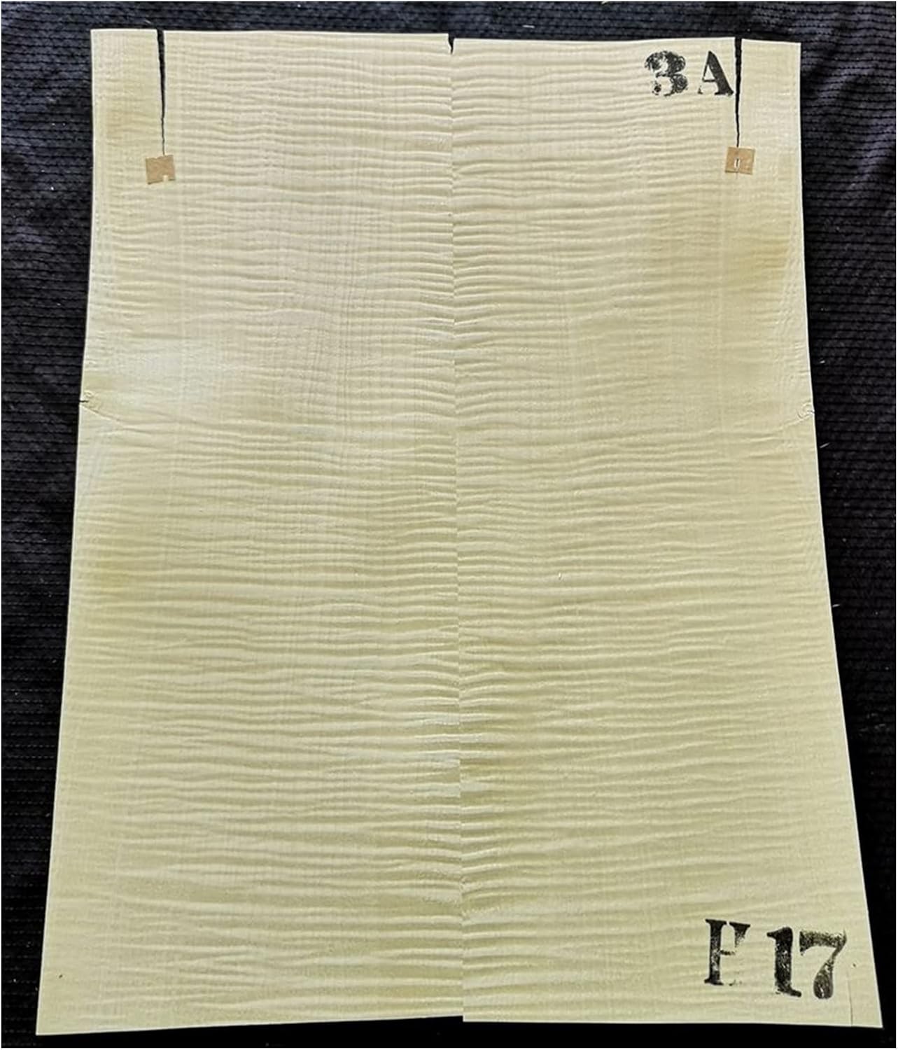 TSTS White Tiger Skin Pattern Maple Guitar Veneer Veneer Flame Guitar Making Material Accessories Guitar DIY Accessory (Color : 10)