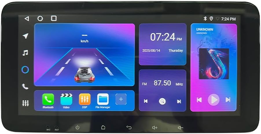 Android Car Stereo Radio for Jeep Warngler/Unlimited 2007-2016,Compass 2009-2014,Commander 2008-2011,10.33 inch Touch Screen Radio with Wireless Carplay Android Auto,Bluetooth WiFi FM SWC,Camera,2+64G