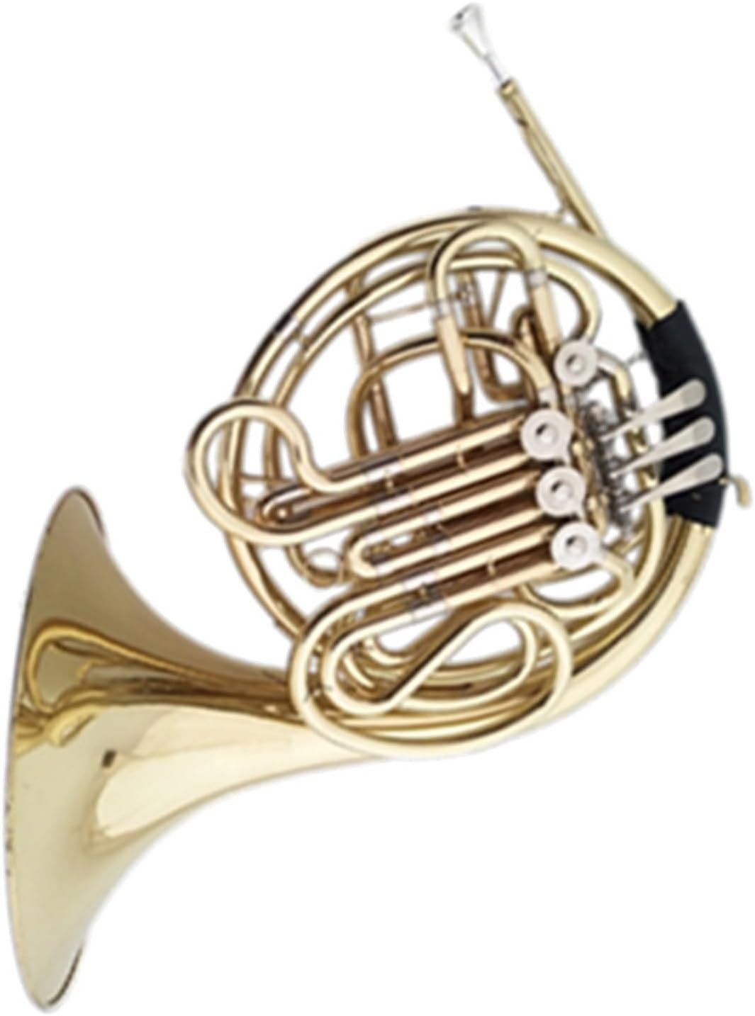 4 Key French Horn Lacquer Gold Four Key Double Row French Horn Instrument In F B Flat Key For Beginners And Adults