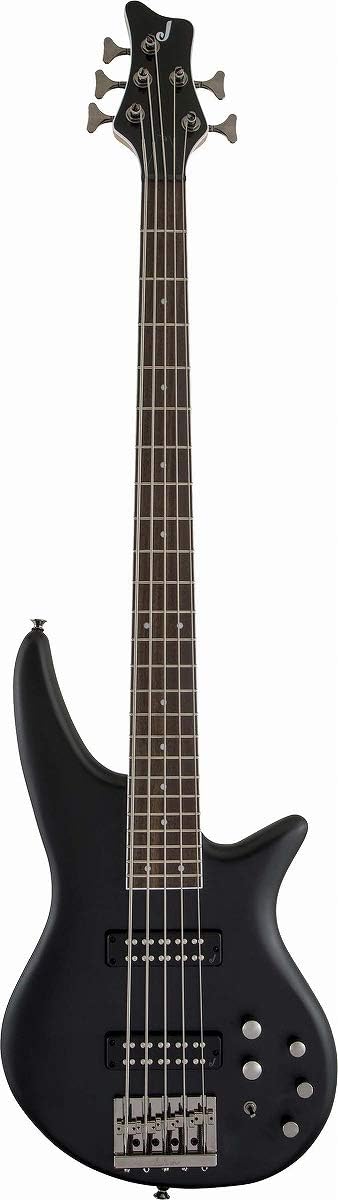 Jackson JS Series 5-String Spectra Bass JS3V, Satin Black, Laurel Fingerboard