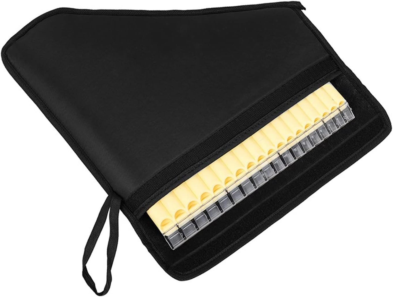 Pan Flute 16 Pipes C Key Panpipe Plastic Pan Flute Traditional Woodwind Instrument with Bag (Color : 2)