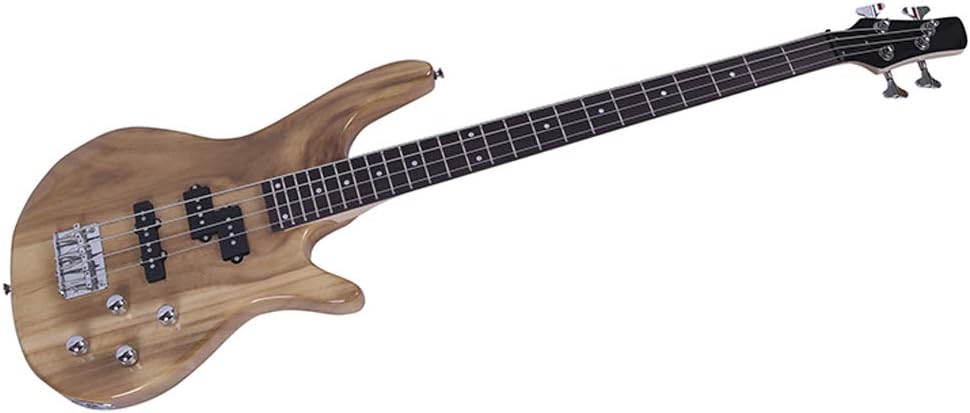 IB Bass with Power Line and Wrench Tool Black - Beginner Kits, Stylish Bass Guitar, Premium Quality & Affordable Musical Instrument (Burlywood Color)