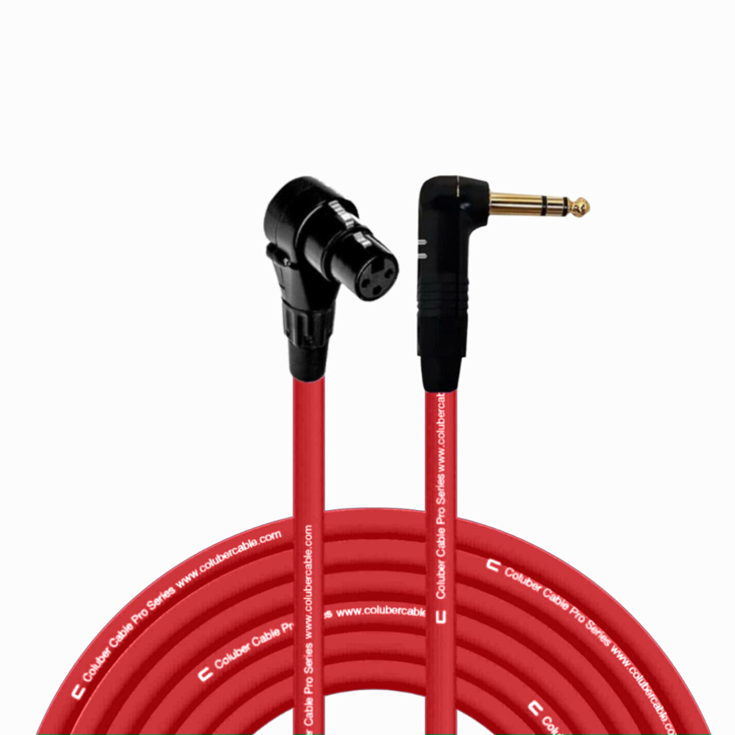 COLUBER CABLE Right Angle XLR Female to Right Angle 1/4