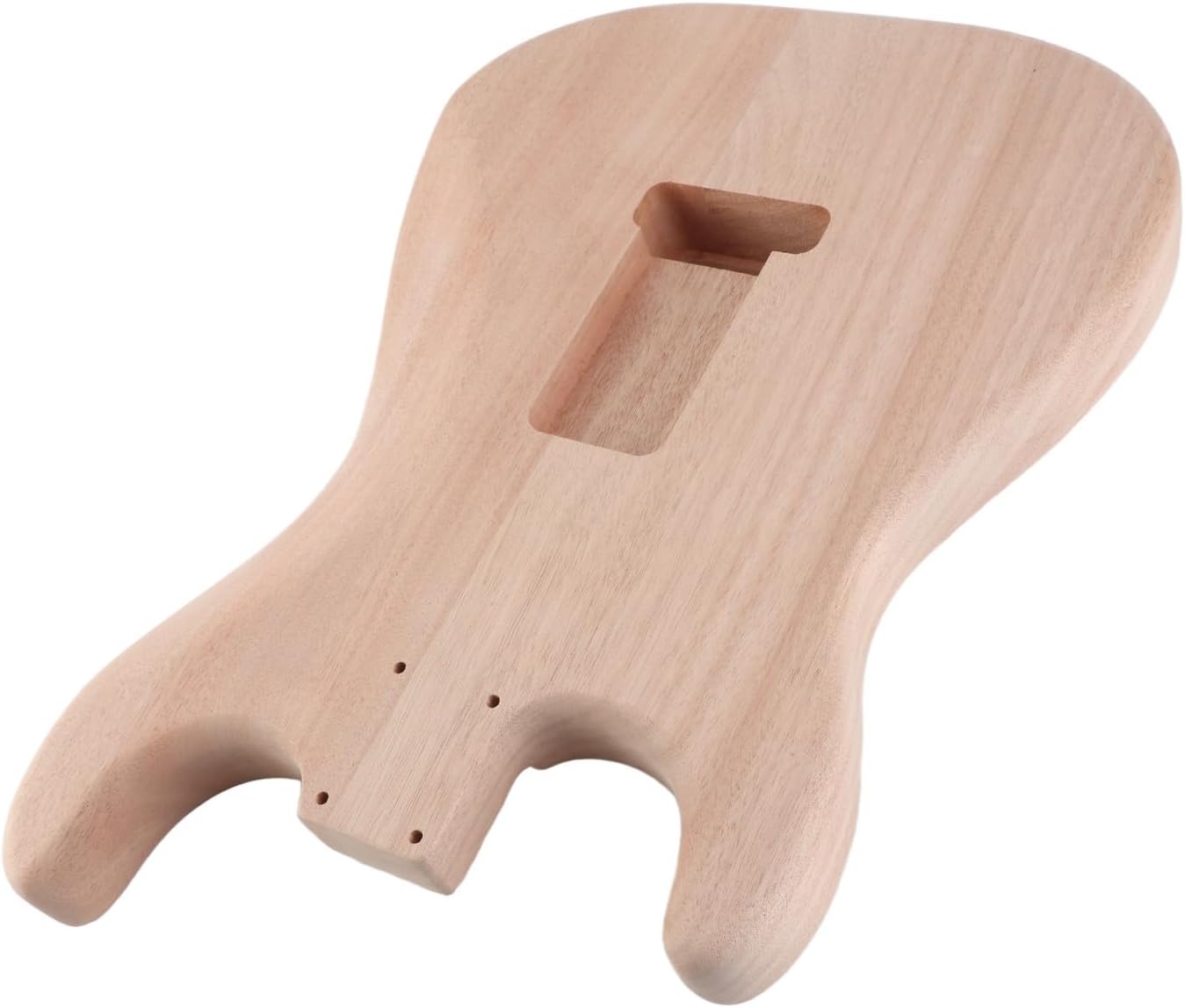 Pilipane Unfinished Electric Guitar Mahogany DIY Professional Electric Guitar Body Replacement Blank (GSB09)