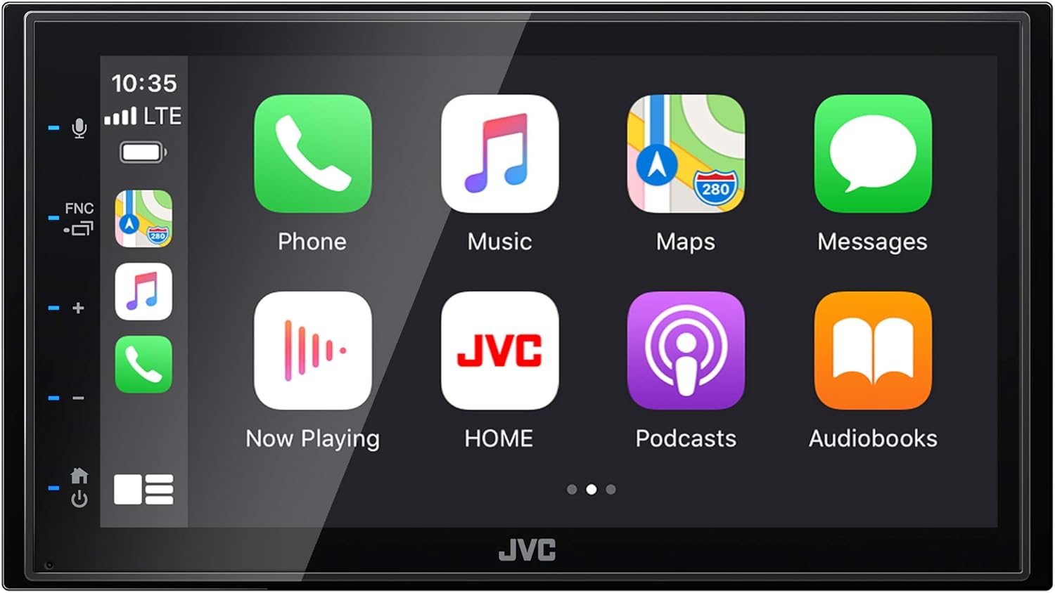 JVC KW-M560BT Apple CarPlay Android Auto Multimedia Player w/ 6.8