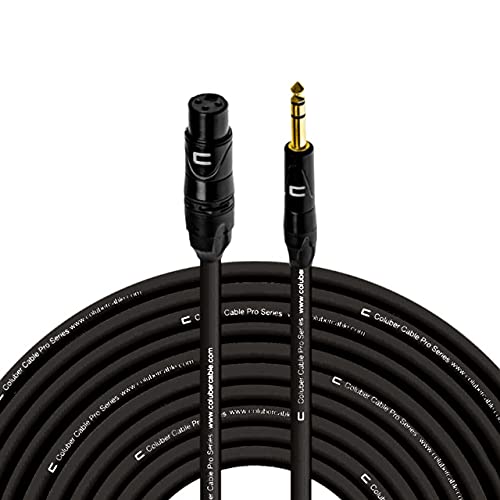 Balanced XLR Cable Female to 1/4