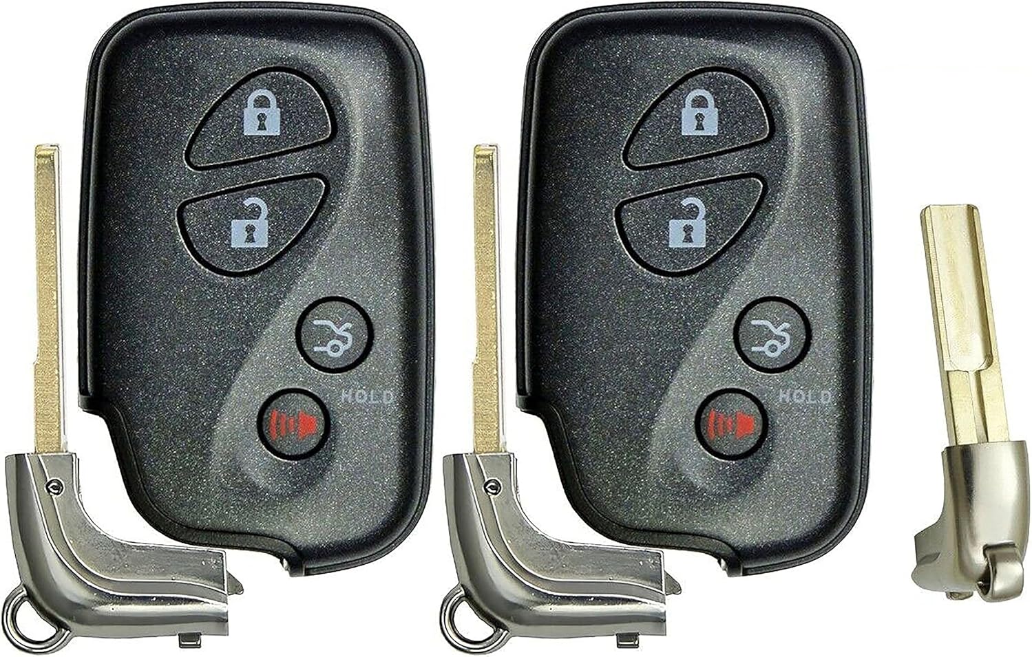2X New Replacement Proximity Key Fob Remote Compatible with & Fit for Lexus (Read Description) - MPN HYQ14AAB-N-03