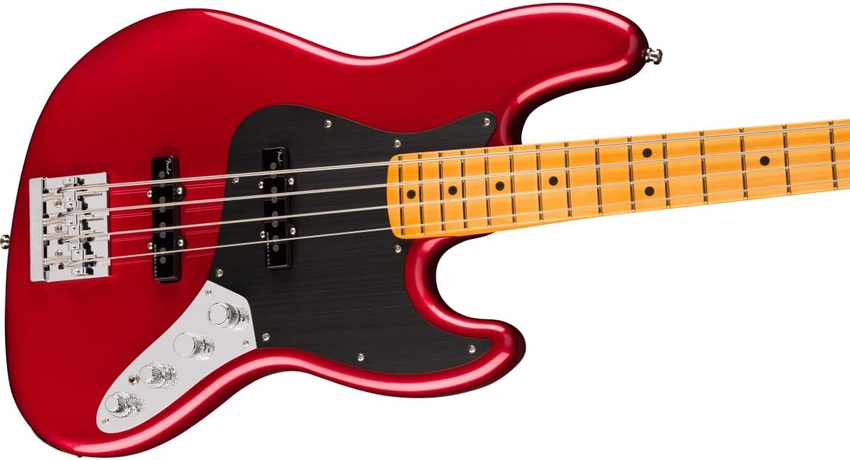 Fender American Ultra II Jazz Bass - Sinister Red, Maple Fingerboard