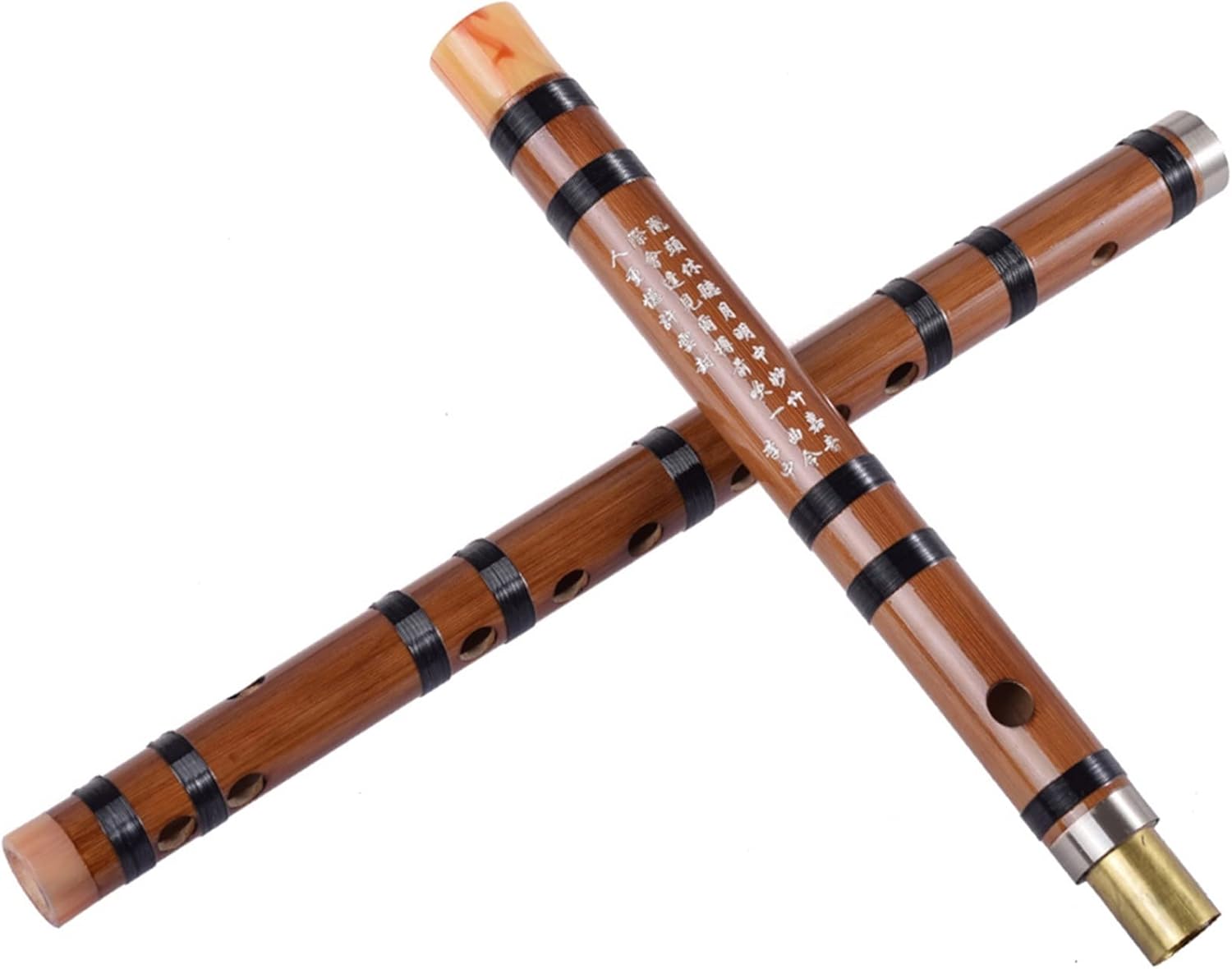 TSTS Chinese Bamboo Flute Traditional Chinese Bamboo FluteTransverse Wind Musical Instruments Bamboo Dizi Flute Open Hole Beginners F Key