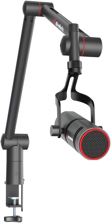 AVerMedia Live Streamer MIC 330 - Creators Cardioid Dynamic XLR Microphone for Live Streaming and Podcasting (AM330) ,Black