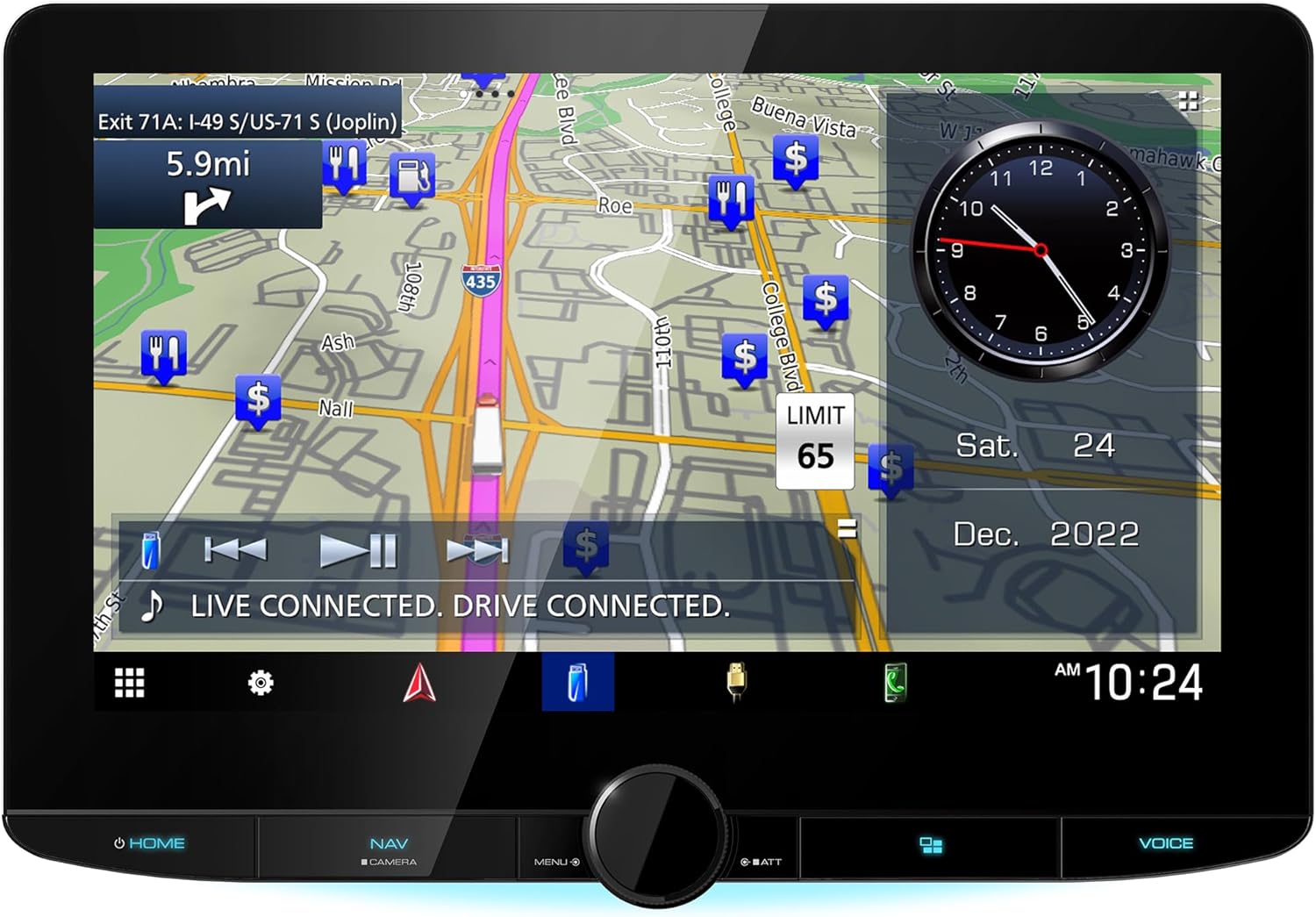 Kenwood DNR1008RVS 10.1