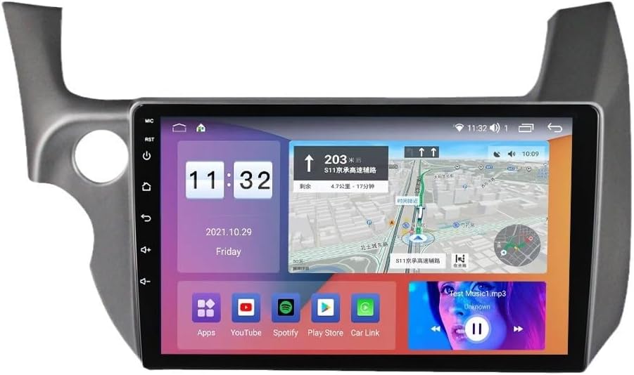 Generic Car Stereo Radio for Honda Jazz 2007-2014 2G RAM+32G ROM…