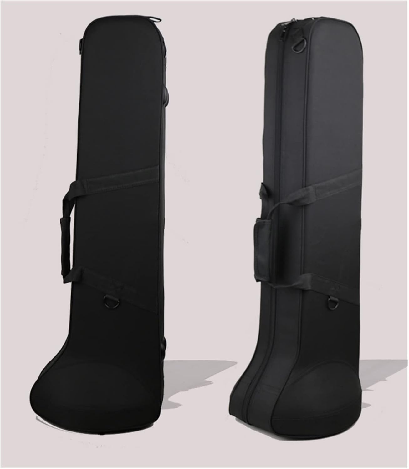 FLFL Student Trombone Professional B Flat to F Sub-Intermediate Pitch Trombone White Copper Diaphonic Tube