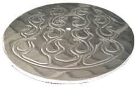 14 in. Round Flame Air Cleaner Top, Polished