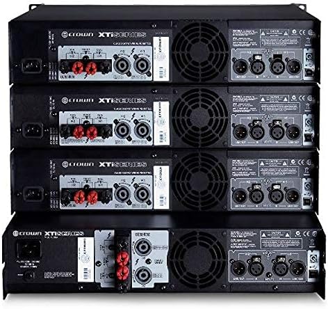 Crown XTi6002 Two-channel, 2100-Watt at 4Ω Power Amplifier, MultiColored (Renewed)