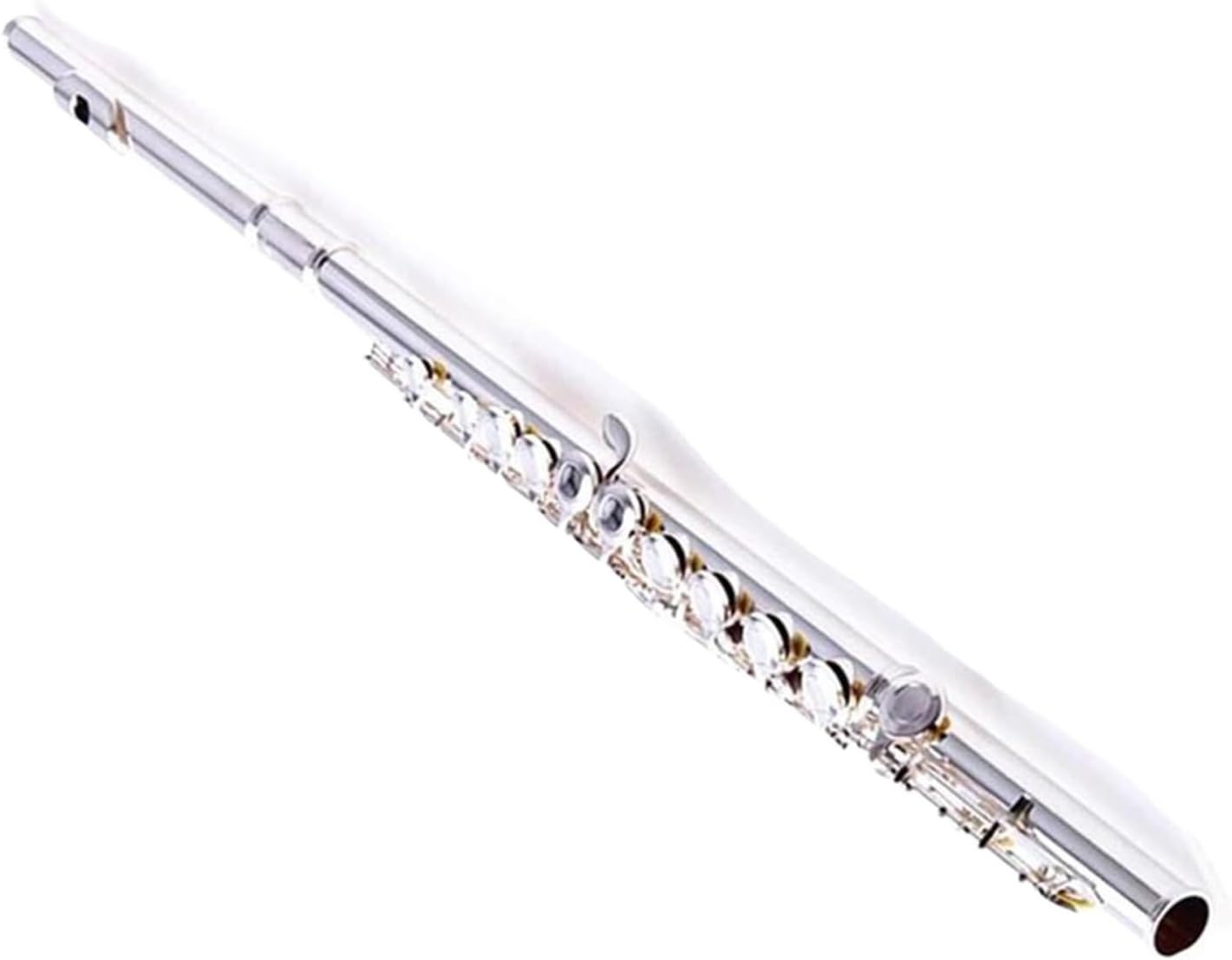 16 Holes C Key Flute Chinese Musical Instruments Professional Woodwind Silver Flute White Copper