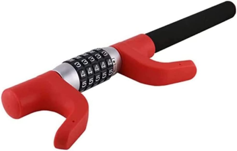 Car Steering Lock, Heavy Duty Steering Wheel Lock, Password Car Security Anti-Theft Device, Fit for Cars, Trucks, Vans and SUV