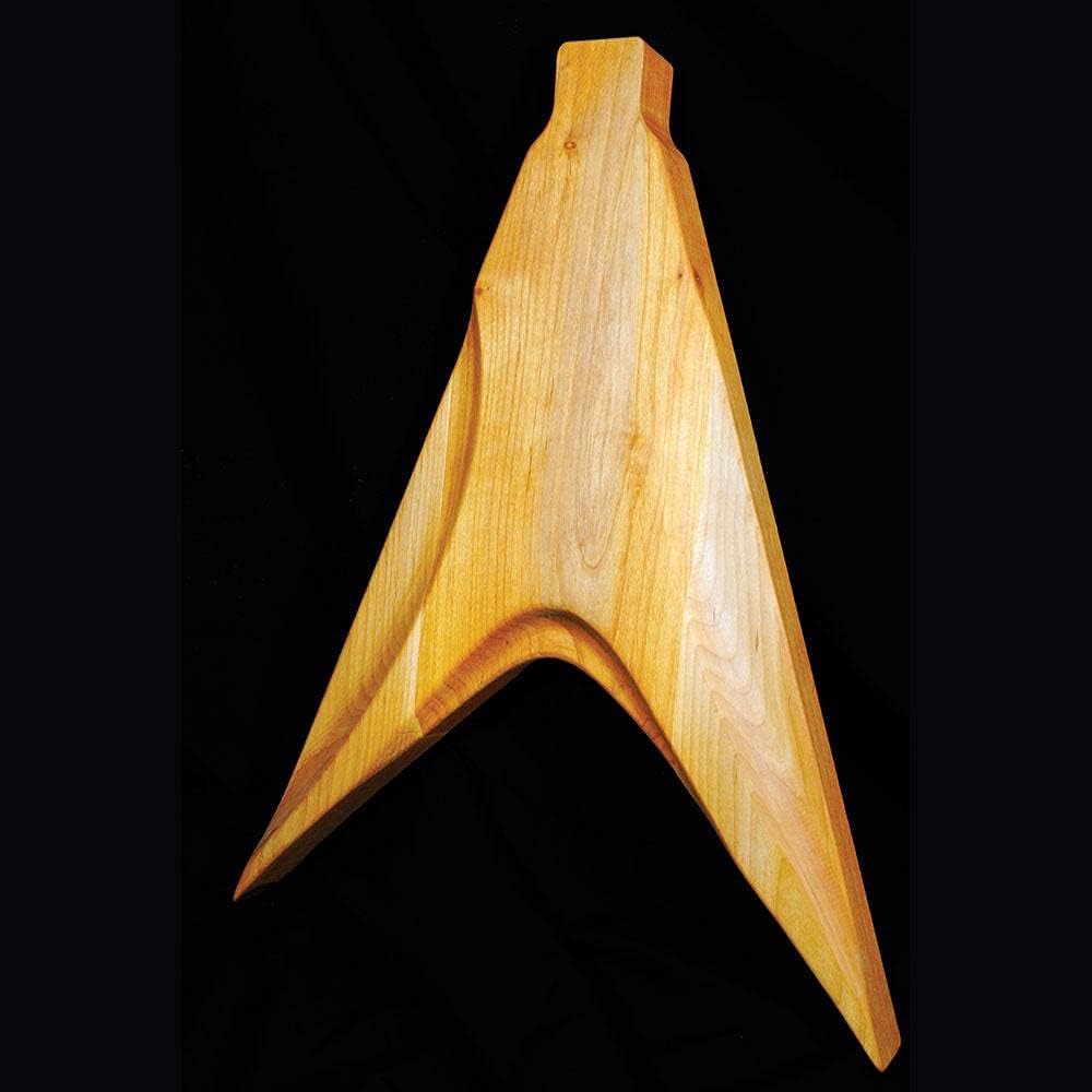 Exotic Wood Zone Pre-Cut Guitar Bodies - #Model V-KR (Cherry)