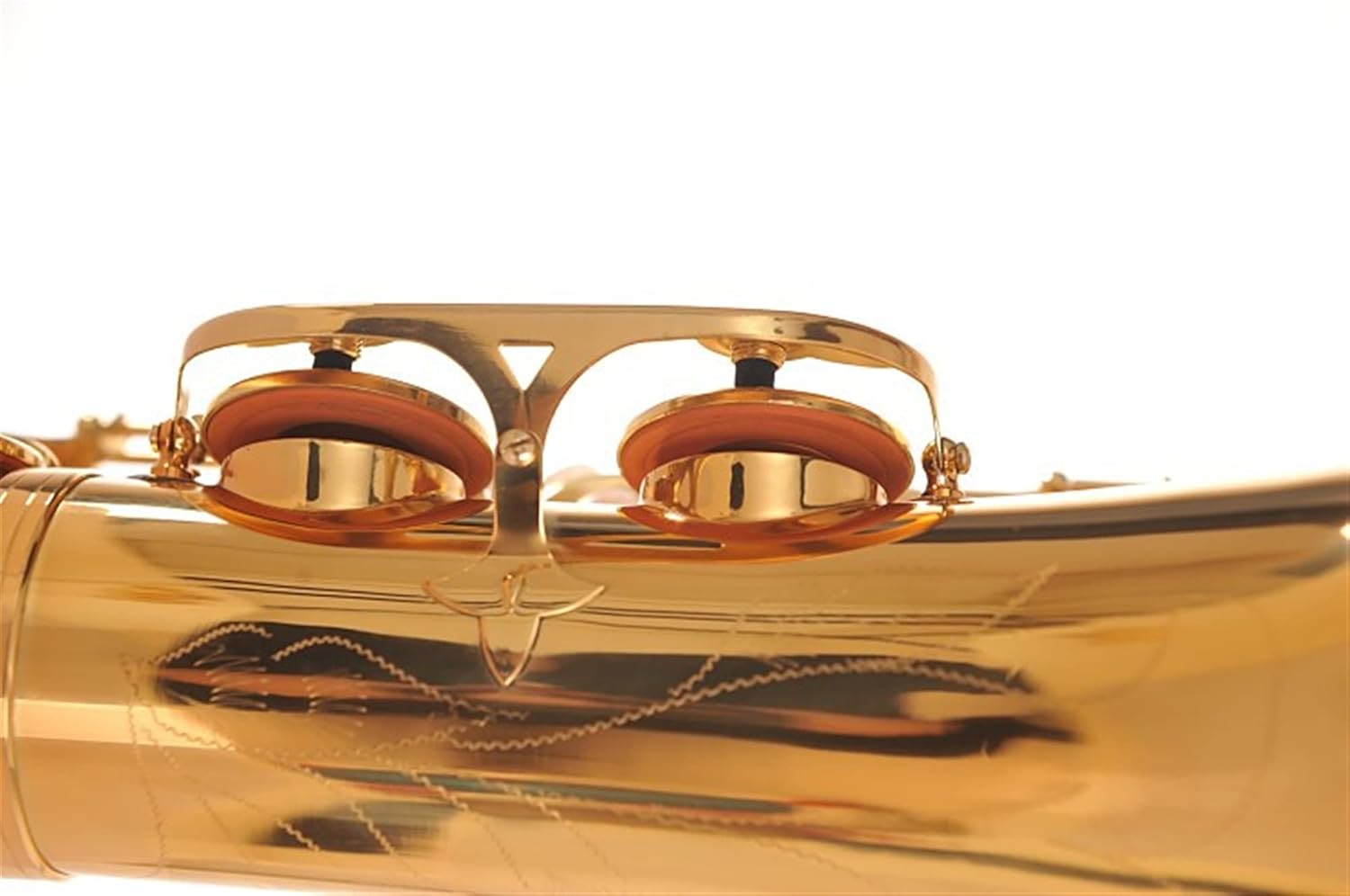 Professional Saxophone B Flat Tenor Saxophone/Wind Instrument Electrophoresis Golden Saxophone is Suitable for Beginner Bands Brass Sax Beginners Kit