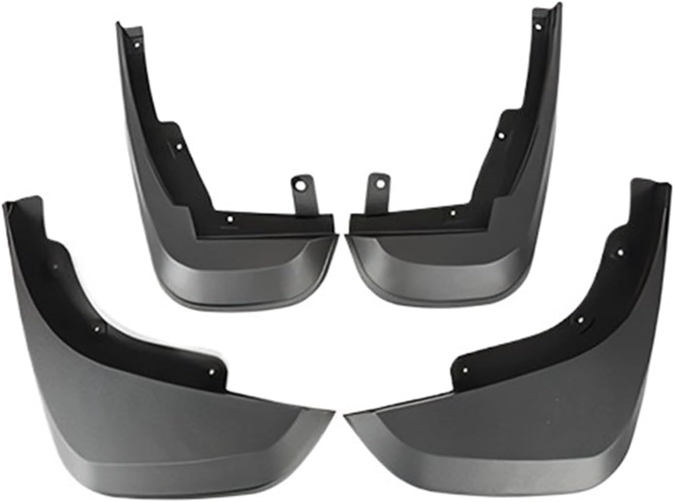 Defender Mudguard Soft PP Compatible for Land Rover Defender L663 90 110 Acceossories No Punching Mud Flaps Car Splash Guards(Matt Black)