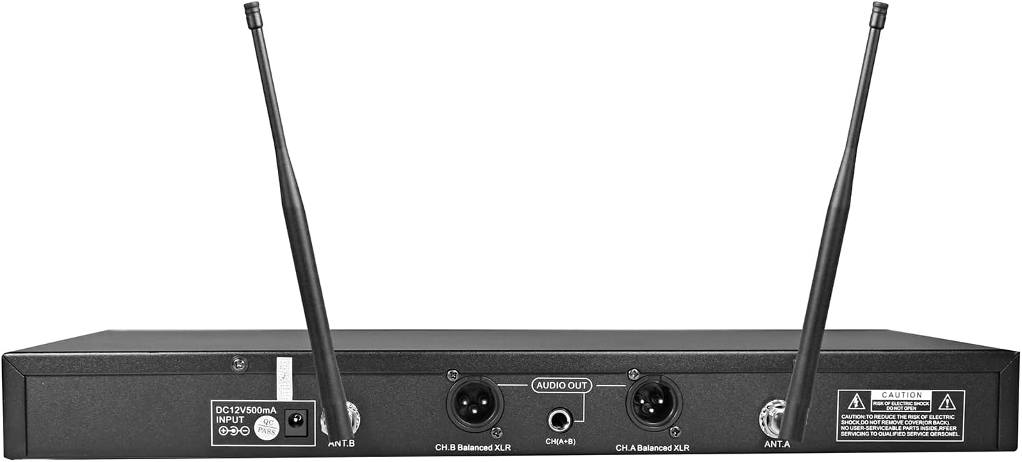 IDOLPRO UHF-308 Budget-Friendly Dual Wireless Microphones Home Karaoke