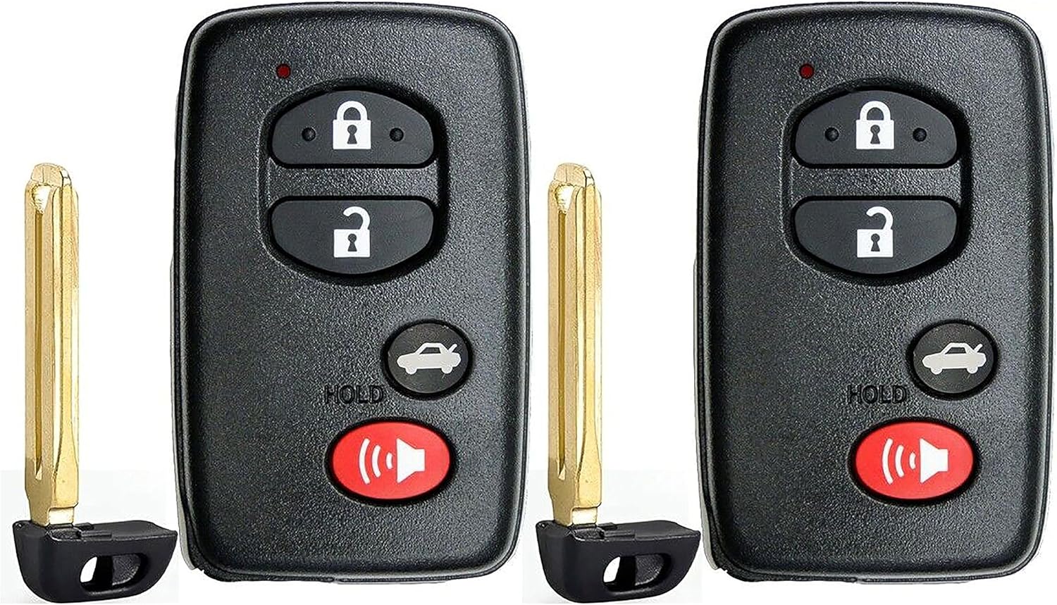 2X New Quality Replacement Prox Key Fob Compatible with & Fit for Scion BRD GNE 6601 Read Description - MPN HYQ14ACX-03