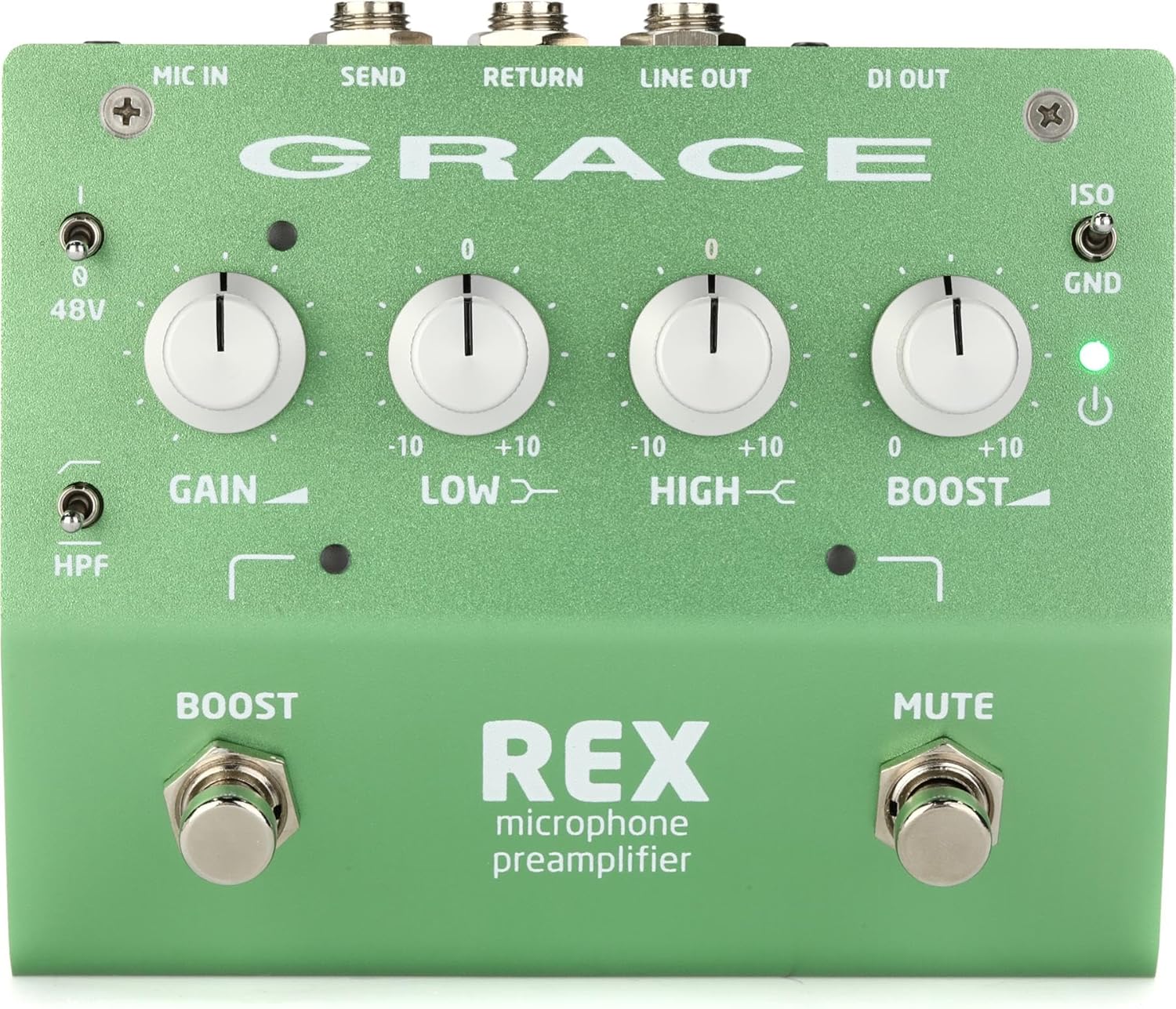 Grace Design REX Microphone Preamp Pedal with Boost